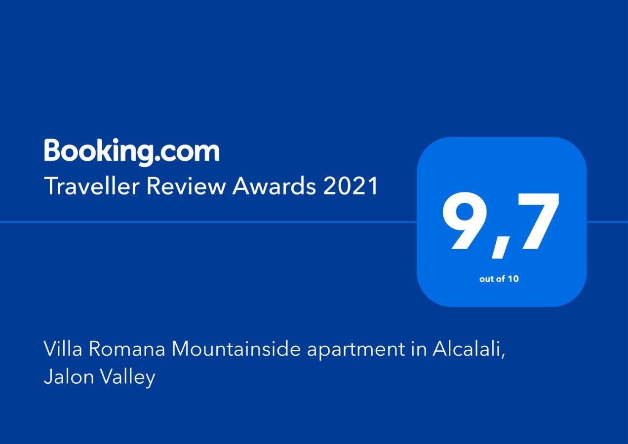 Villa Romana Mountainside Apartment In Alcalali, Jalon Valley Экстерьер фото