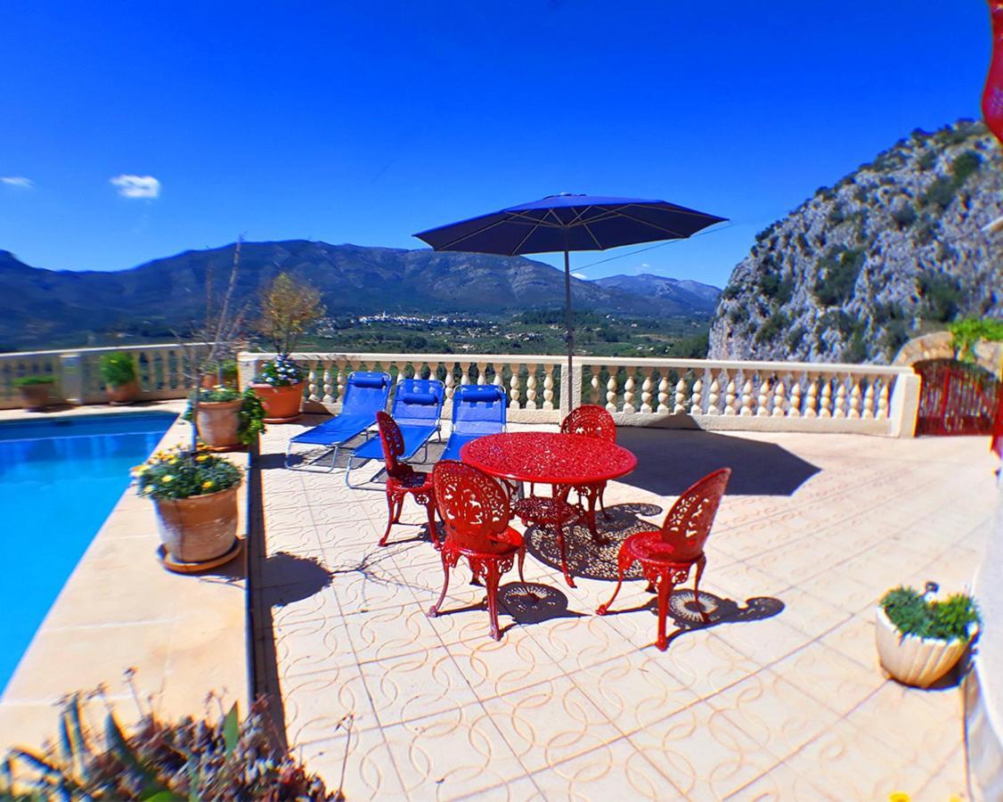 Villa Romana Mountainside Apartment In Alcalali, Jalon Valley Экстерьер фото